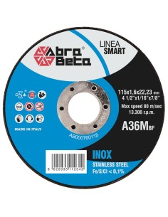 DISCO DE CORTE ACERO INOX CP A36M