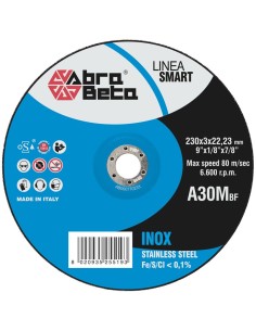 DISCO DE CORTE ACERO INOX CD A30M