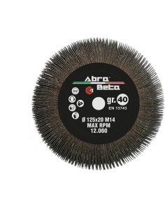 ABANICO LÁMINAS 125 X 20 X M-14 CORINDÓN