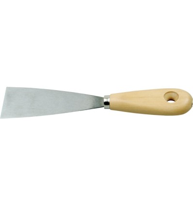 Espátula de pintor con mango madera