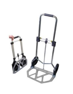 Carretilla plegable de aluminio carga 90 kg 102 x 48 x 25 cm