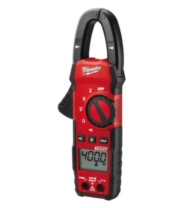 Pinza amperimétrica CATIII 600V lectura TRMS a pilas (AA) 2235-40
