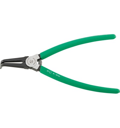 Alicate anillos seguridad exteriores curvo mod 6546