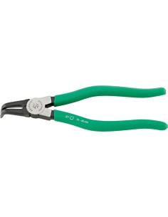 Alicate anillos seguridad interiores curvo mod 6544