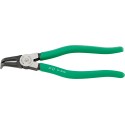 Alicate anillos seguridad interiores curvo mod 6544