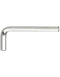 Llave acodada hexagonal corta niquelada mod 10760