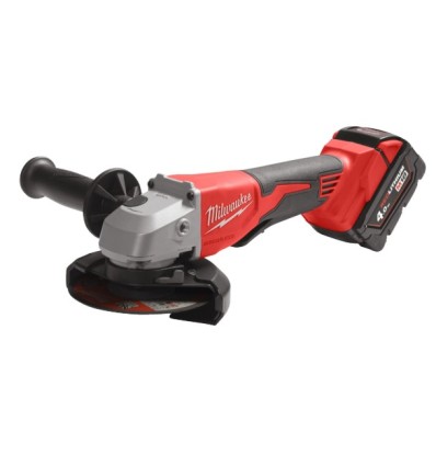 Mini amoladora 125 mm sin escobillas M18 BLSAG125XPD-402X 2 baterías 4,0 Ah y cargador