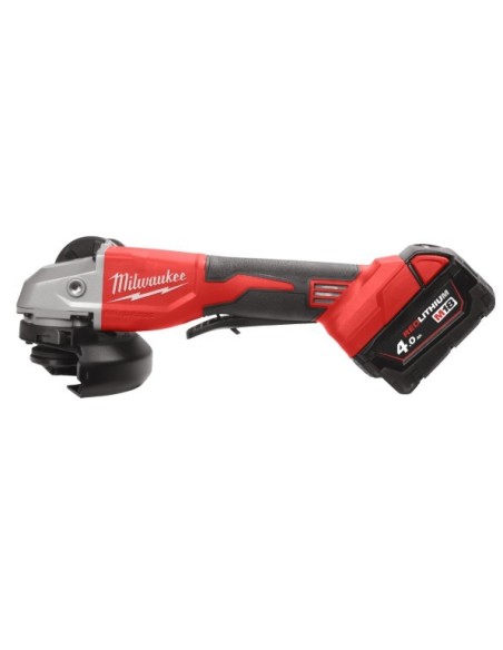 Mini amoladora 125 mm sin escobillas M18 BLSAG125XPD-402X 2 baterías 4,0 Ah y cargador