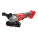 Mini amoladora 125 mm sin escobillas M18 BLSAG125XPD-0 sin cargador ni baterías