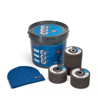 CUBO 40 DISCOS LAMINAS X551 115MM (G40X20 - G60X10 - G80X10)