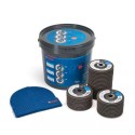 CUBO 40 DISCOS LAMINAS X551 115MM (G40X20 - G60X10 - G80X10)