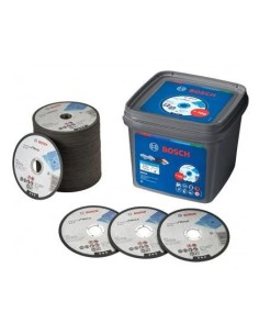 CUBO 100 DISCOS STANDARD METAL 125X1MM