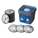 CUBO 100 DISCOS STANDARD METAL 125X1MM
