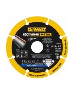 DISCO CORTE METAL SEGMENT 115X1.3X22.23MM DIAM EXTREME DEWAL