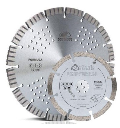 DISCO CORTE OSCAR DIAMANT MULTIMAT DIAM 230 MM-115 MM 14.408