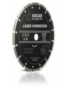 DISCO CORTE HORMIGON 230 MM DIAM OSCAR DIAMANT