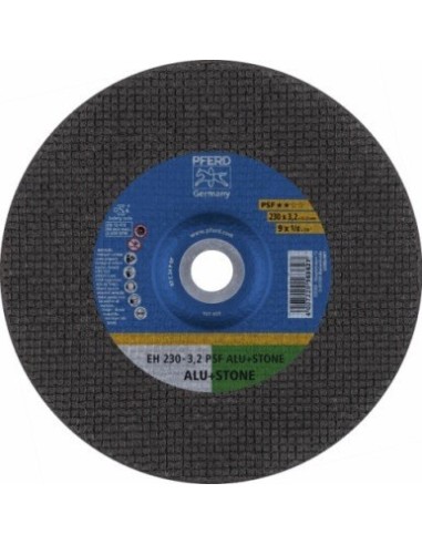 DISCO CORTE PIEDRA 230X3.2 EH 230-3.2 PSF ALU+STONE PFERD