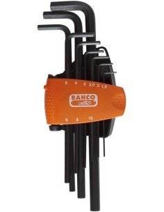 LLAVE ALLEN HEXAG. 1.5-10MM PAVON. BAHCO 9 PZ