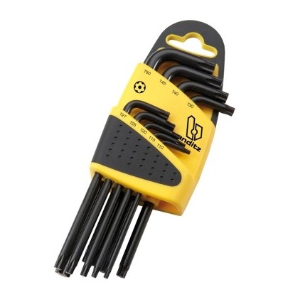 LLAVE ALLEN TORX T10-15-20-25-27-30-40-45-50 INVIOLABLE BIAN