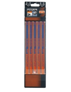 HOJA SIERRA MANO 300MM 24DPP MET BIM.COB SANDFLEX BAHCO 5 PZ