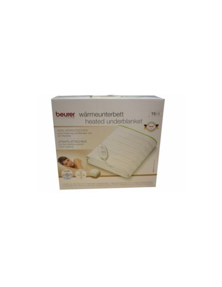 CALIENTACAMAS ELEC INDIVIDUAL 80X150CM TEXT BL 55-65W BEURER
