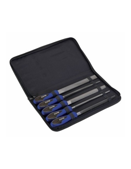 JUEGO LIMA MECANICO 200 MM ENTREFINA CAJA DE CARTON 5 PZAS