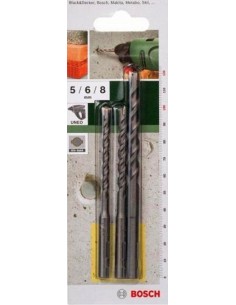 BROCA HORM. SDS QUICK 05/6/8 MM 03PZ UNE O BOSCH