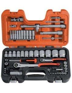 LLAVE VASO BIHEX 1/2"-1/4" +PUNTAS C.V. BAHCO 56 PZ