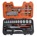 LLAVE VASO BIHEX 1/2"-1/4" +PUNTAS C.V. BAHCO 56 PZ