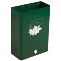 PAPELERA RESIDUOS Nº1 BTV MET VER/OS 03901