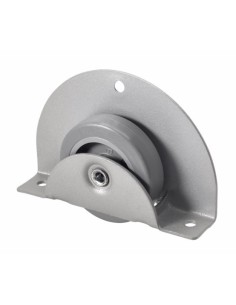 RUEDA FIJA SEMICIR 050MM 1-0772 OCULTA 060KG GOMA GR 60N50-P