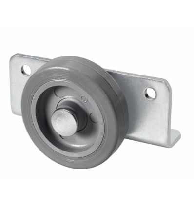 RUEDA FIJA SOPORTE 050MM 1-0775 ANGULAR 060KG GOMA GR 63N50-