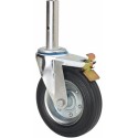 RUEDA GIR ANDAMIO 200MM 2-0917 230KG GOMA ALEX