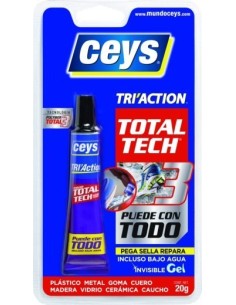 ADHESIVO SELLADOR TRI-ACTION 20 GR TOTAL TECH CEYS