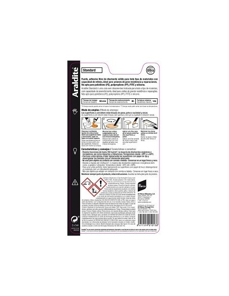 ARALDIT STANDARD BLISTER PEQUEÑO 5+5ML