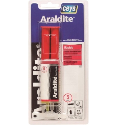 ADHESIVO EPOXY BIC 24 ML 5MIN. ARALDIT JERINGA CEYS