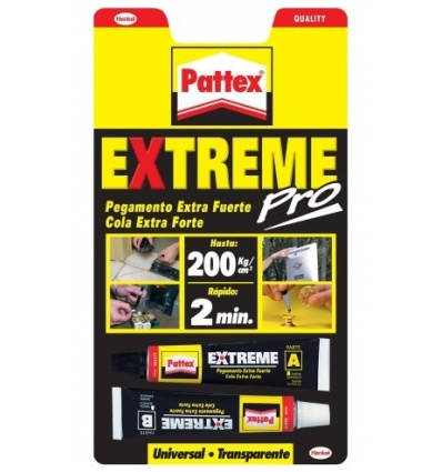 ADHESIVO BICOMPONENTE 22 ML EXTREME PATTEX