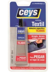 ADHESIVO TEJIDOS 30 ML TEXTILCEYS CEYS