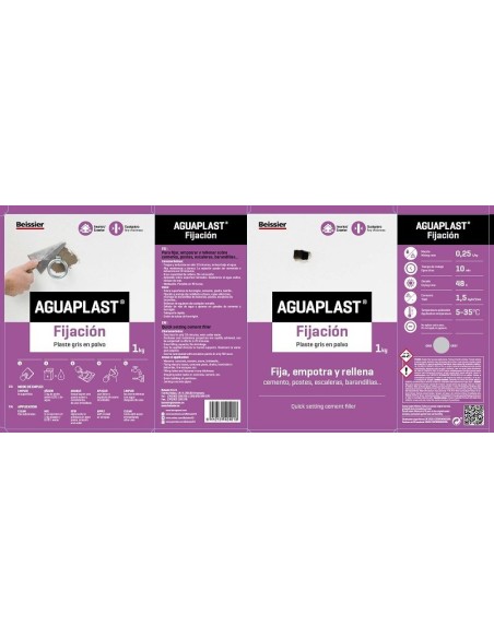 MASILLA REST. RAPIDURO 1.5 KG AGUAPLAST