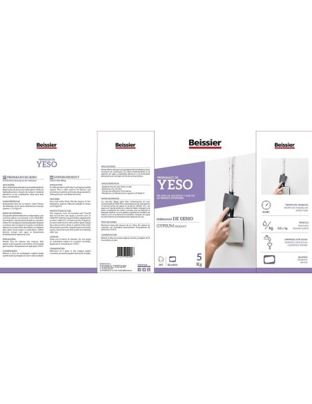 YESO REST. RELLENO HUECO 5 KG 5 KG BL INT. SUJECION MAT. BEI