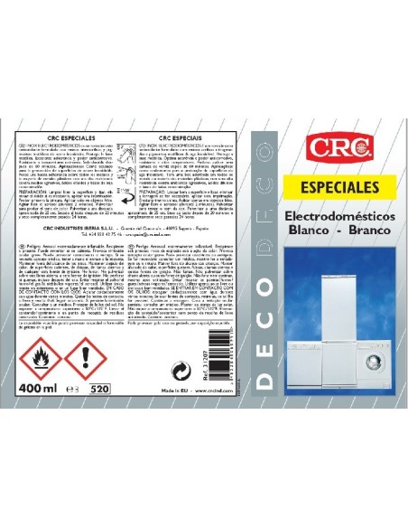 DECO BLANCO ELECTRODOMESTICOS 400 ML