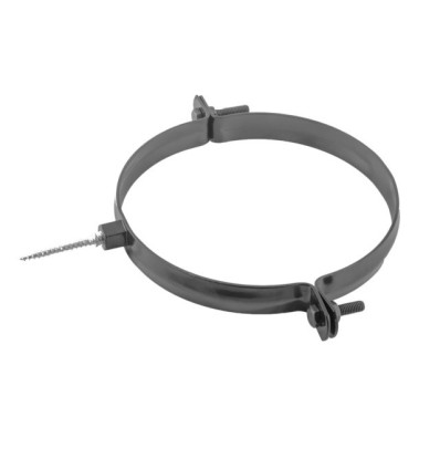 ABRAZADERA ESTUFA PELLET Ø80MMX128MM A/ESM/VITR. NE M-8 EXOJ