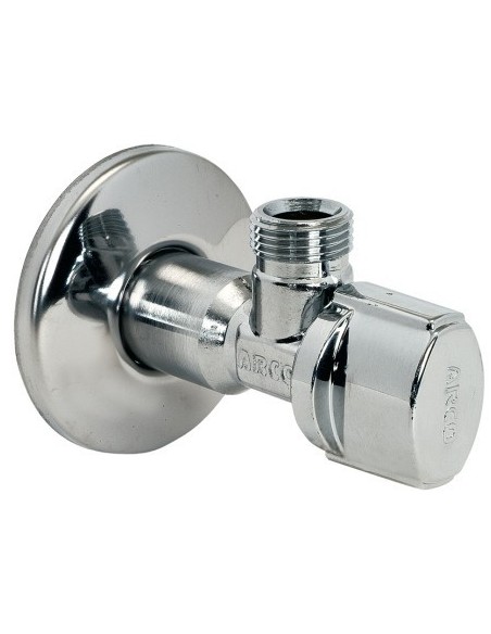 LLAVE FONTANERO REGUL. 1/2"X3/8" 1/4 VUELTA ARCO 2 PZ