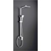 GRIFO DUCHA MONOM FLEXO BARRA+D/C EXTENSIBLE ACERO INOX MAZA