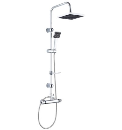 GRIFO DUCHA TERMOS FLEXO BARRA+D/C EXTENSIBLE PONTE DP GR.