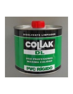 DISOLVENTE LIMPIADOR PVC 500ML INCOLORO 500 ML