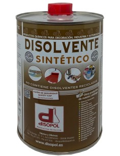 DISOLVENTE SINTETICO 1 LT ENVASE METALIC