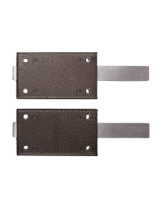 CERROJO METALICO SOBREPONER 1976 130MM E-65MM ESMALTADO CVL