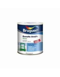 ESMALTE SINT MATE 750 ML BL INT. BRUGUER STOP MANCHAS-BRUGEL