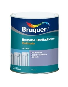 ESMALTE ACRIL SAT. 750 ML BL INT/EXT RADIADORES BRUGUER